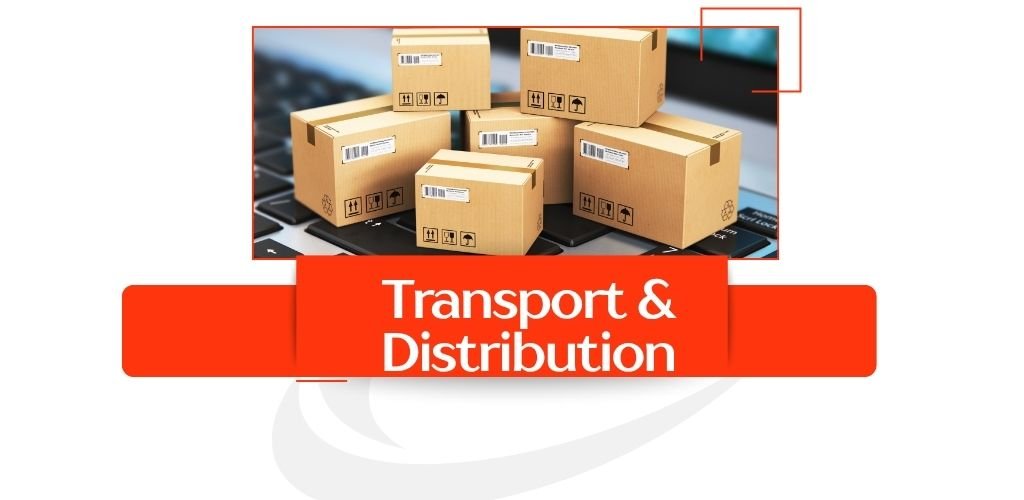 Commerce de détail & Distribution 4 Green and Orange Modern Logistic Service LinkedIn Post 1024 x 500